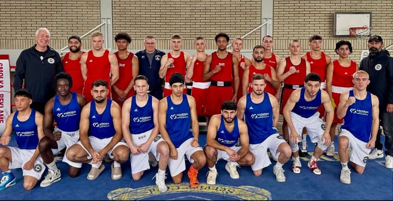 Die Mannschaften MBR Hamm gegen Euregio Team NL